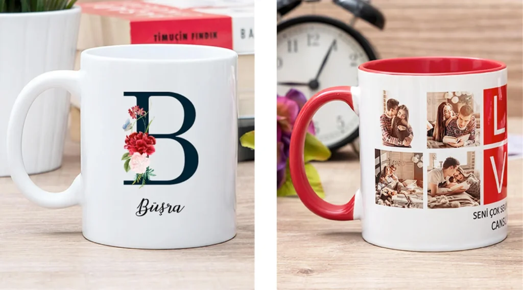 SERAMİK KUPA BARDAK BASKI