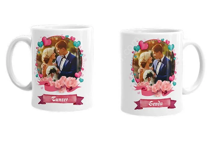 SERAMİK KUPA BARDAK BASKI 2