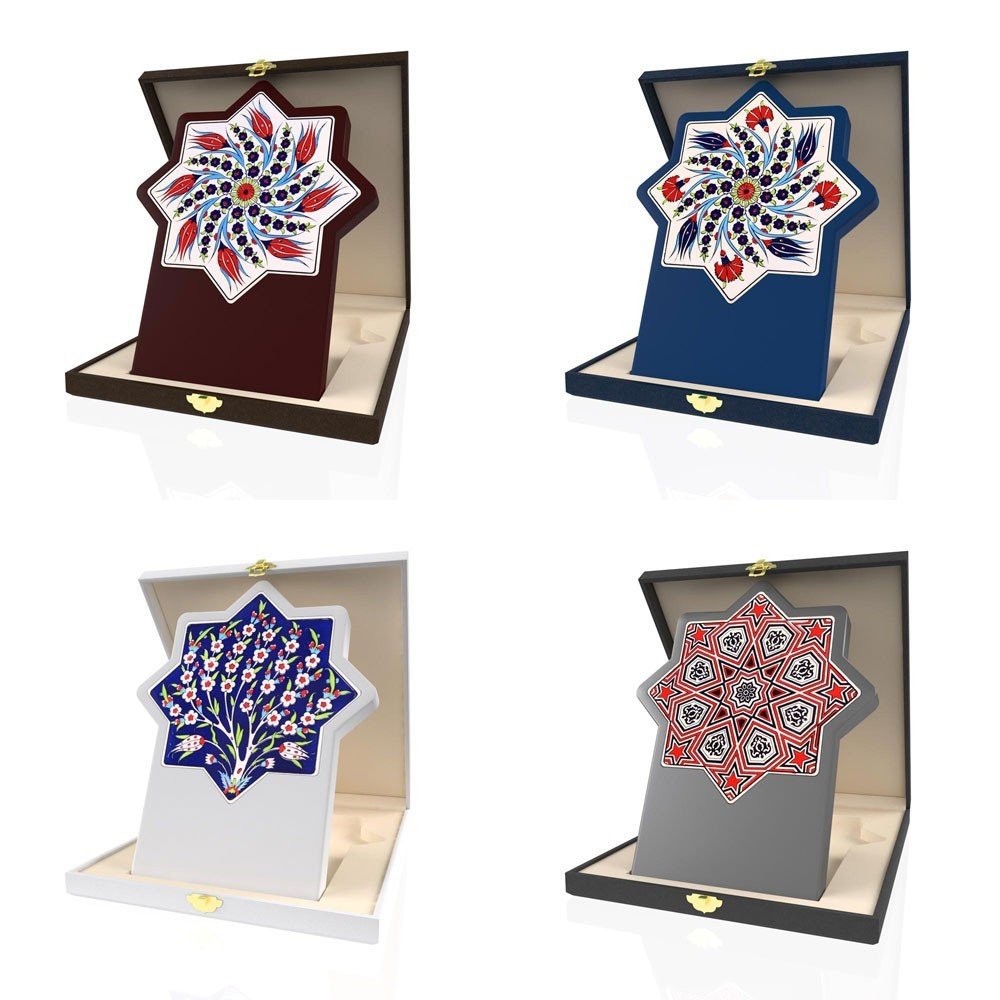 AHŞAP DERİ KUTULU PLAKET 2