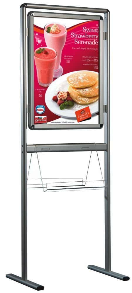 ayaklı broşürlük pano