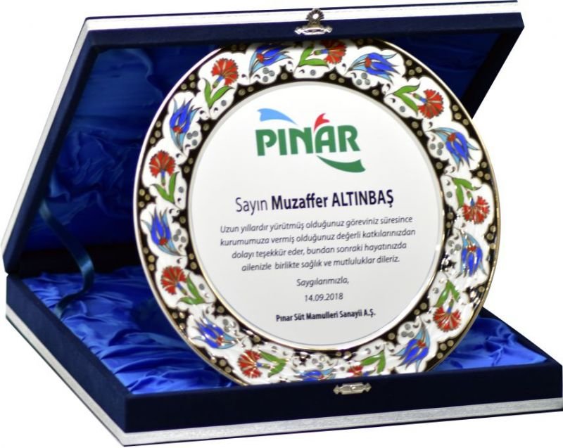 seramik tabak plaket